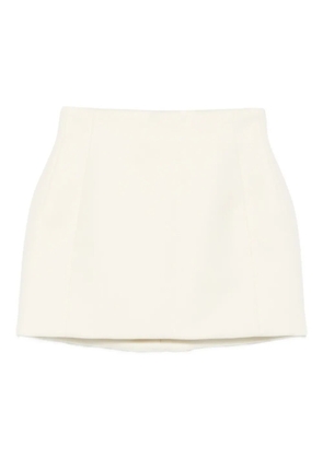 WARDROBE.NYC sculpted mini skirt - White
