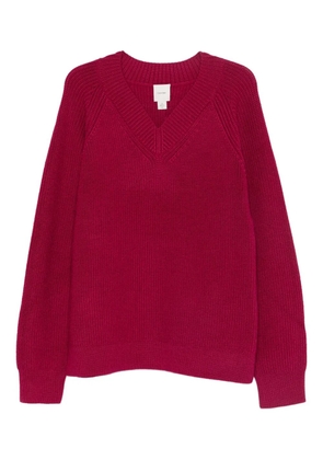 Calvin Klein v-neck sweater - Red