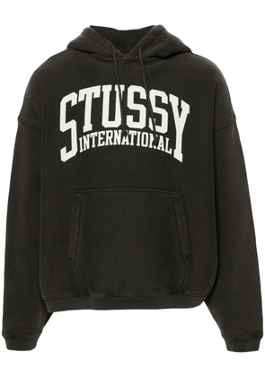 Stüssy relaxed hoodie sweatshirt - Black