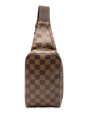 Louis Vuitton Pre-Owned 2003 Damier Ebene Geronimos crossbody bag - Brown