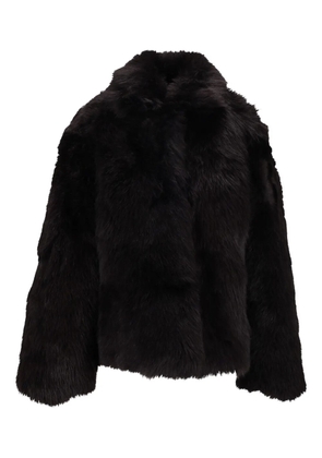 La-Rose sheepskin jacket - Black