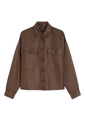 Weekend Max Mara cropped shirt - Brown