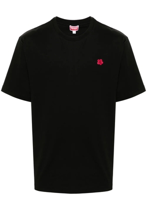 Kenzo Boke Flower-patch T-shirt - Black