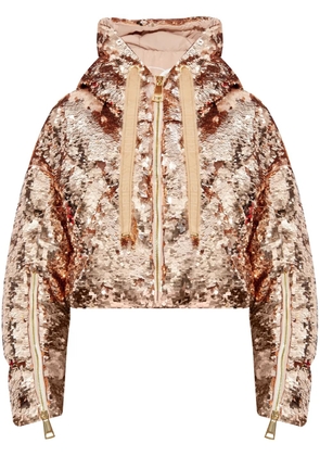 Khrisjoy paillette embellishment jacket - Neutrals