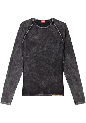 Diesel Efrem denim T-shirt - Black