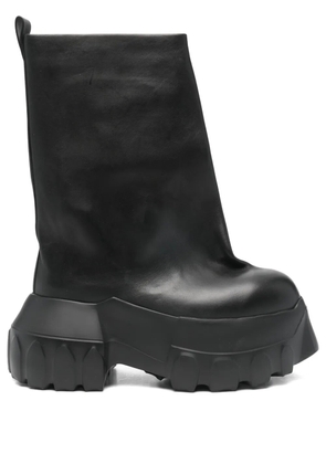 Rick Owens Flared Mega Tractor boots - Black