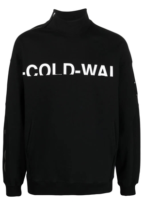 A-COLD-WALL* logo-print zip-fastening sweatshirt - Black