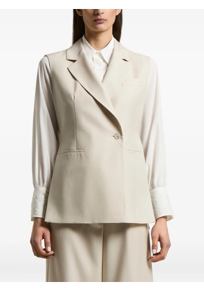 Peserico double-breasted waistcoat - Neutrals