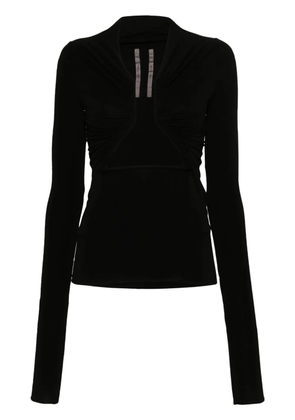 Rick Owens Prong cut-out top - Black