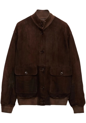 Prada suede jacket - Brown