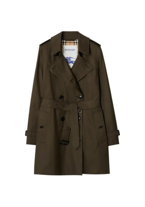 Burberry double-breasted trench coat - Green