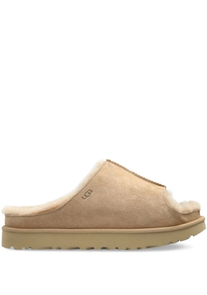 UGG open-toe shearling sandals - Neutrals