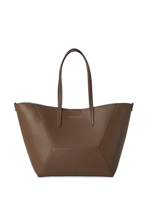 Brunello Cucinelli BC Duo leather tote bag - Brown