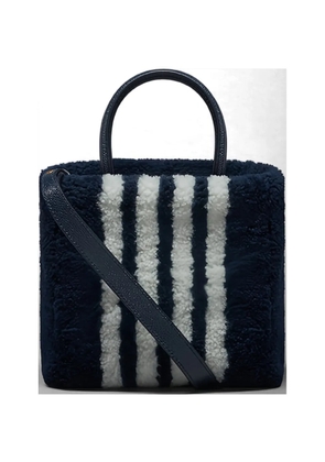 Thom Browne small Book tote bag - Blue