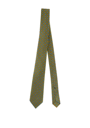 PETRONIUS floral-print tie - Green