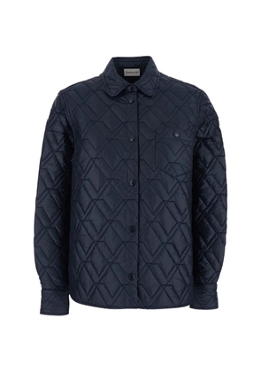 Moncler quilted jacket - Blue