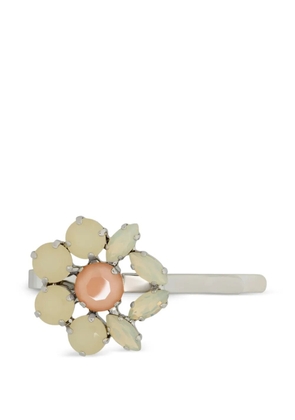 Simone Rocha Heartbloom hair clip - Silver