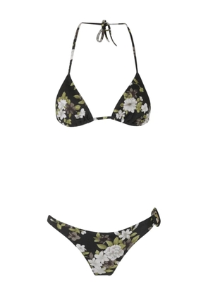 TOM FORD floral-print bikini - Black