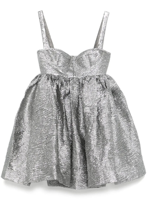 Cecilie Bahnsen Onique mini dress - Silver