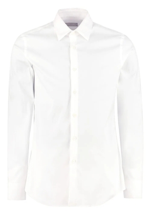 Prada slim-fit poplin shirt - White