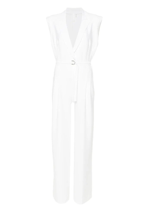 Norma Kamali cropped-leg jumpsuit - White