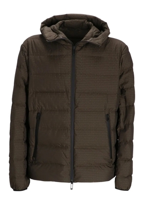 Emporio Armani jacquard-logo jacket - Green