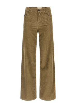 The Row corduroy five-pocket trousers - Brown