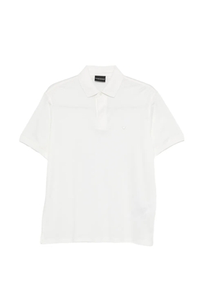 Emporio Armani short-sleeve polo shirt - White