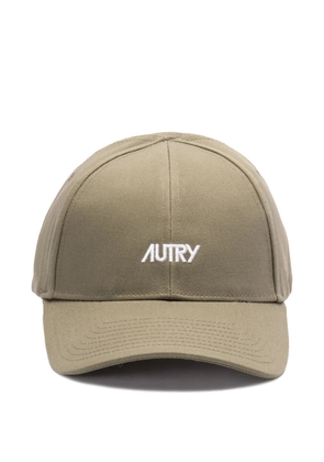 Autry logo-embroidered cap - Green