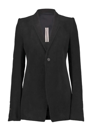 Rick Owens corduroy button blazer - Black