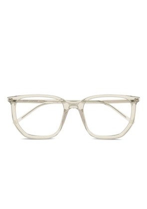 Saint Laurent Eyewear square-frame glasses - Neutrals