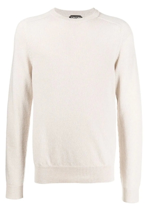TOM FORD cashmere crewneck jumper - Neutrals