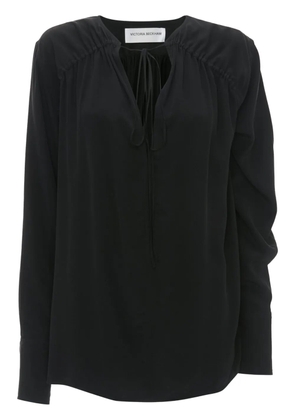 Victoria Beckham gathered-detail blouse - Black