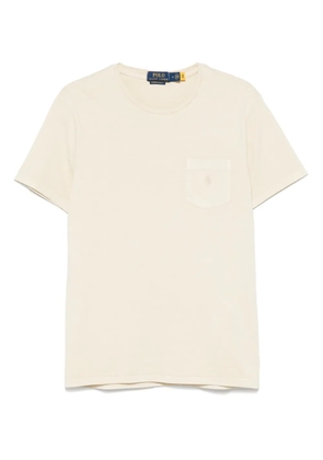 Polo Ralph Lauren Polo Pony-embroidered T-shirt - Neutrals