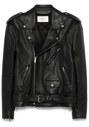 Saint Laurent zipped cuffs jacket - Black
