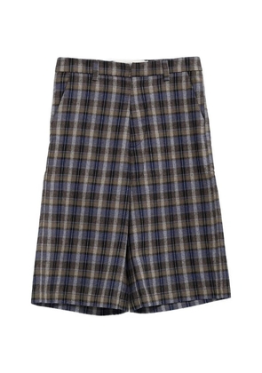 ERL check shorts - Brown