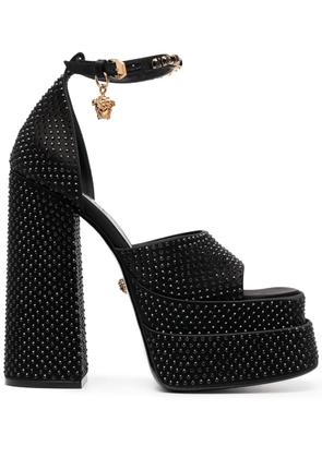 Versace Medusa Aevitas platform sandals - Black