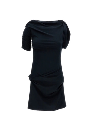 Jacquemus draped mini dress - Black