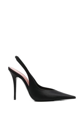 Amina Muaddi Anok pointed slingback pumps - Black