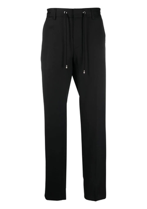 BOSS drawstring tailored trousers - Black