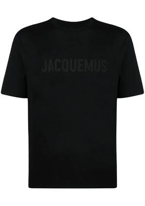 Jacquemus appliqué-logo crew-neck T-shirt - Black