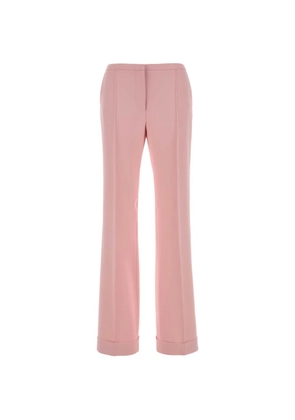 Alberta Ferretti crepe trousers - Pink