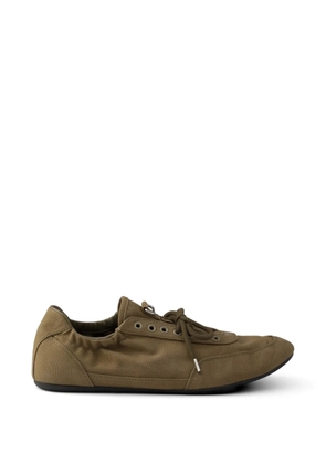 Prada Collapse canvas sneakers - Green