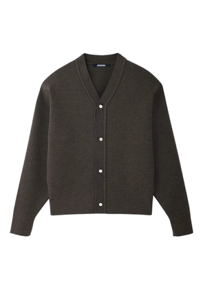 Jacquemus V-neck cardigan - Brown