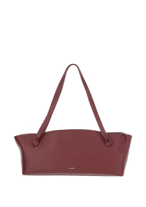 Jil Sander knotted top-zip bag - Brown
