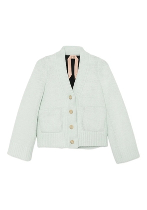 Nº21 pocket button cardigan - Green