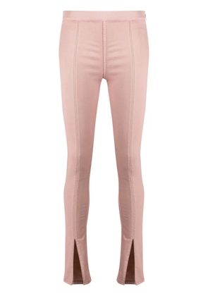 Rick Owens DRKSHDW slit-detail leggings - Pink