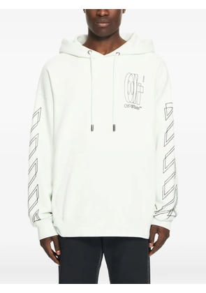 Off-White Outline Double Arrow graphic hoodie - Neutrals