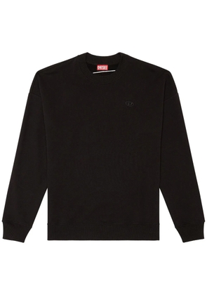 Diesel S-Rob-Megoval-D cotton sweatshirt - Black