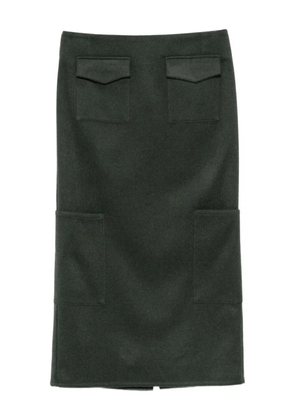 ALFIE Valletta midi skirt - Green